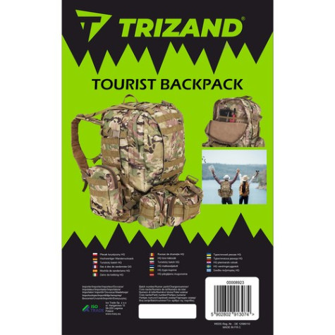 Vojenský batoh 45 l maskáčový Trizand 8923 ~ 11