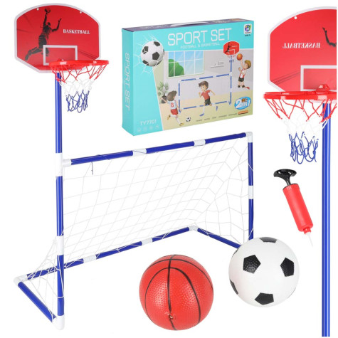 Sportovní set 2v1 - basket a fotbal ~ 1