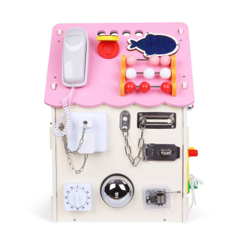 2Kids Toys Activity board Domeček růžový ~ 6
