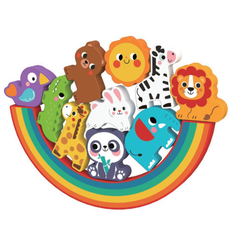 2Kids Toys Balanční puzzle se zvířátky 2 v 1 ~ 2