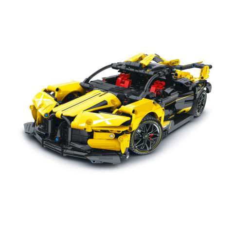 iM.Master Stavebnice Auto sportovní žluté 1103 dílků ~ 2