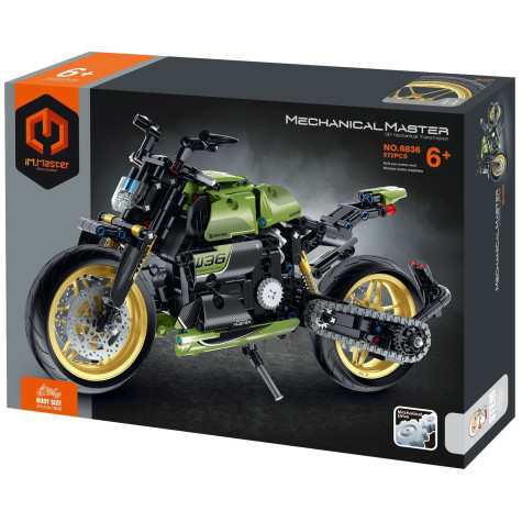 iM.Master Stavebnice Motorka zelená 572 dílků ~ 1