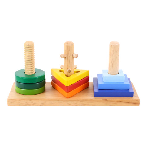Bigjigs Toys Nasaď a otoč ~ 1