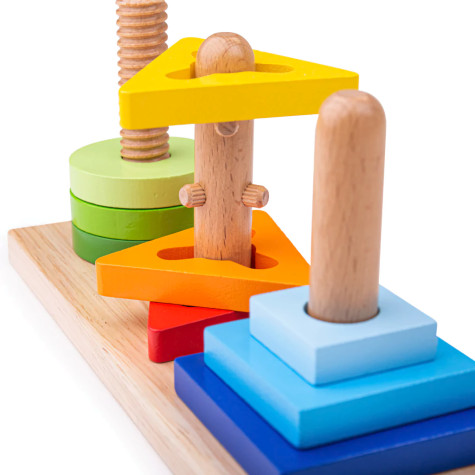 Bigjigs Toys Nasaď a otoč ~ 4