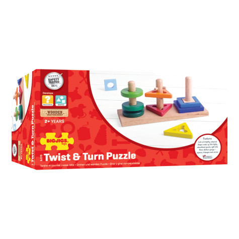 Bigjigs Toys Nasaď a otoč ~ 5