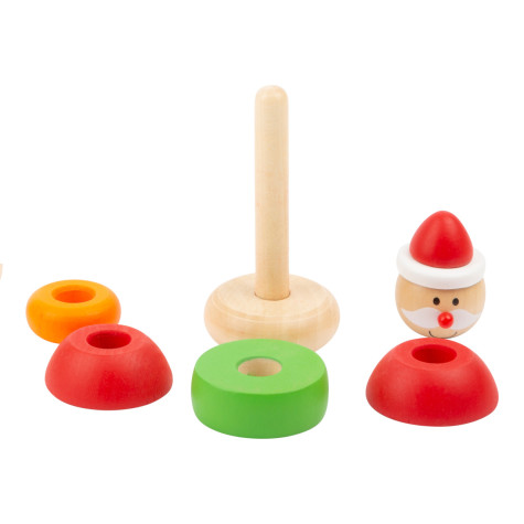 small foot Vánoční nasazovací figurka 1 ks Mikuláš ~ 2
