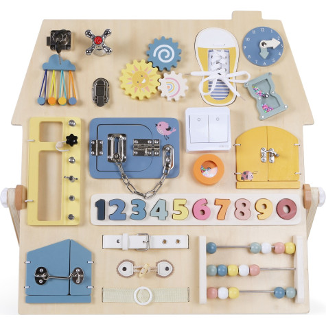 2Kids Toys Activity board Senzorická deska Domeček ~ 2