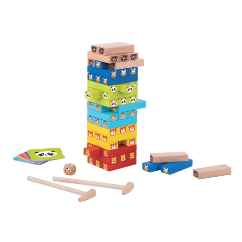 2Kids Toys Jenga se zvířátky ~ 1