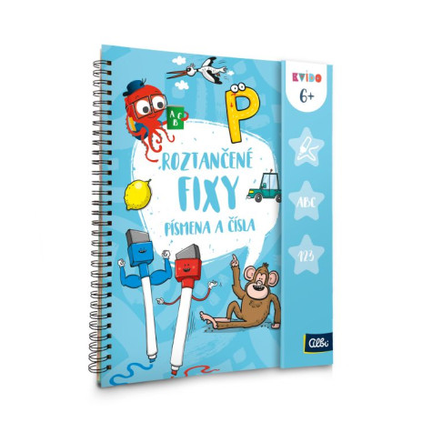 Albi Kvído Roztančené fixy - Písmena a čísla ~ 1