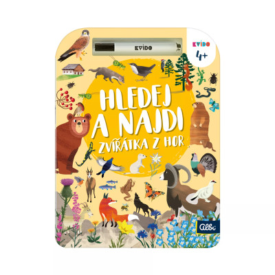 Albi Kvído - Hledej a najdi: Zvířátka z hor
