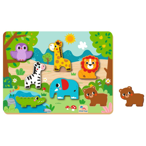 2Kids Toys Vkládací puzzle Zvířátka ~ 1