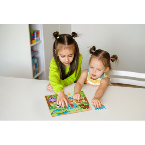 2Kids Toys Vkládací puzzle Zvířátka ~ 2
