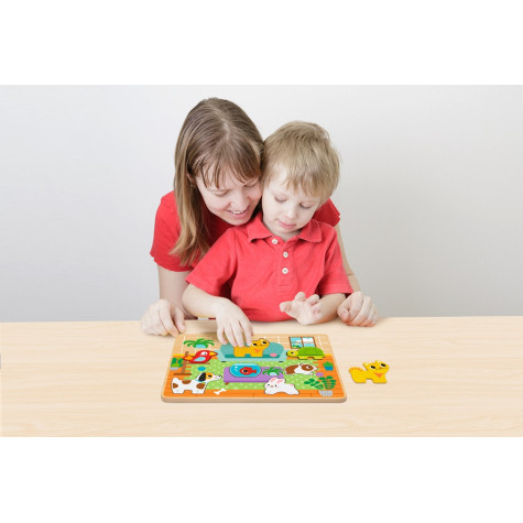 2Kids Toys Vkládací puzzle Mazlíčci ~ 3