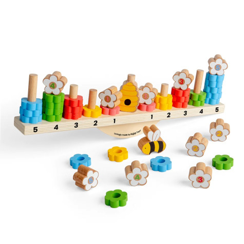 Bigjigs Toys Balanční hra Včelka ~ 2