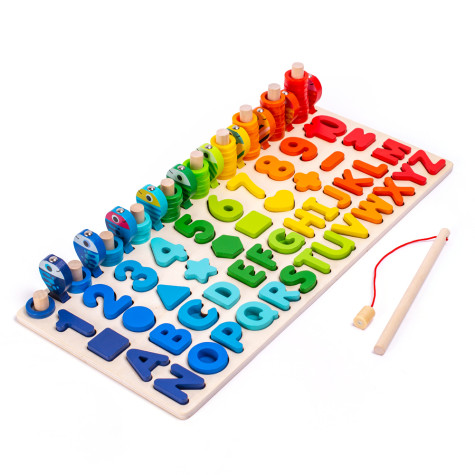 2Kids Toys Multifunkční deska vkládačka 5v1 ~ 2