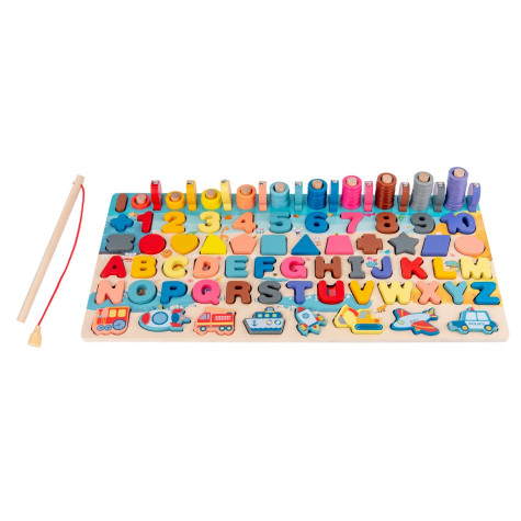 2Kids Toys Multifunkční deska vkládačka 6 v 1 ~ 3