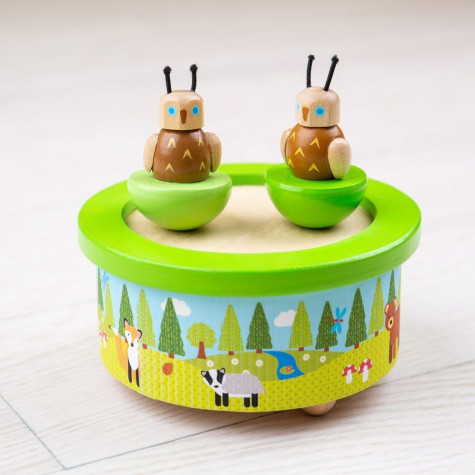 Bigjigs Toys Dřevěná hrací skříňka woodland ~ 3