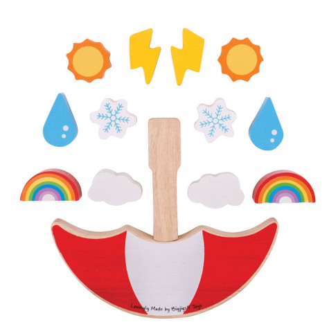 Bigjigs Toys Balanční hra Počasí ~ 3