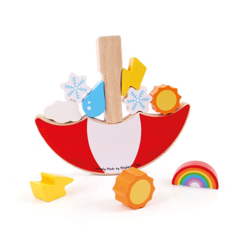 Bigjigs Toys Balanční hra Počasí ~ 4