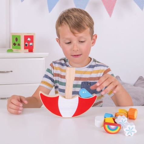 Bigjigs Toys Balanční hra Počasí ~ 5