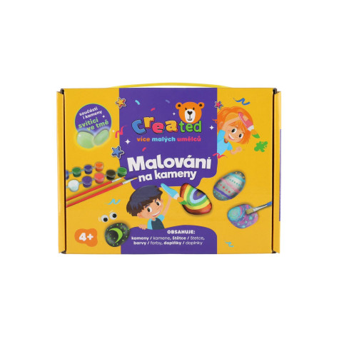 Teddies Created Malování na kameny + svítící ve tmě ~ 5