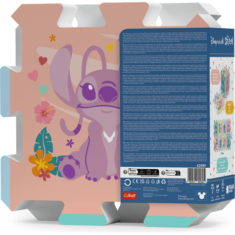 Trefl Pěnové puzzle Lilo & Stitch 32x32x1cm 8ks ~ 3