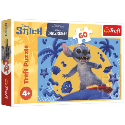 TREFL Puzzle Lilo&Stitch: Den se Stitchem 60 dílků