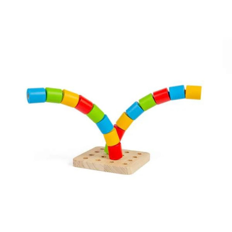 Bigjigs Toys Balanční válečky na podstavci ~ 2