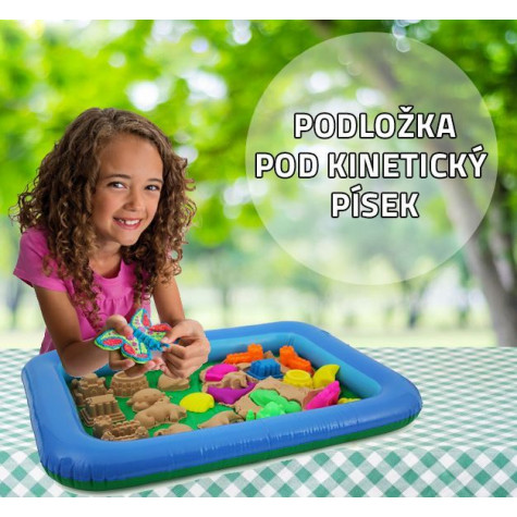 Nafukovací podložka pod kinetický písek