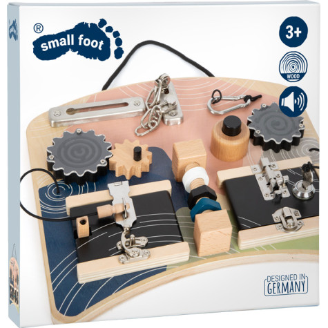 small foot Motorická deska se zámky a otáčivými prvky ~ 4