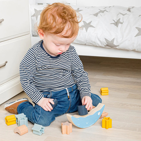 Bigjigs Toys Motorická hra balancující Měsíc ~ 3