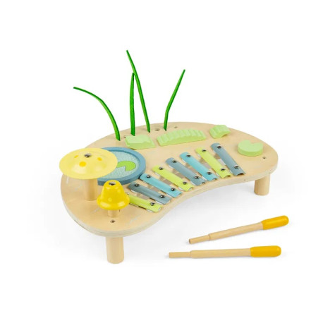 Bigjigs Toys Hudební stoleček Džungle ~ 1
