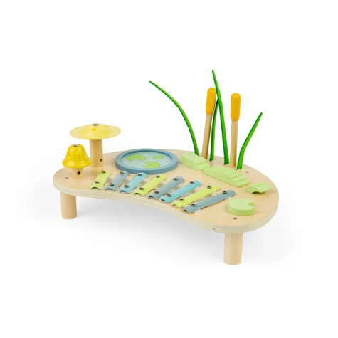 Bigjigs Toys Hudební stoleček Džungle ~ 5