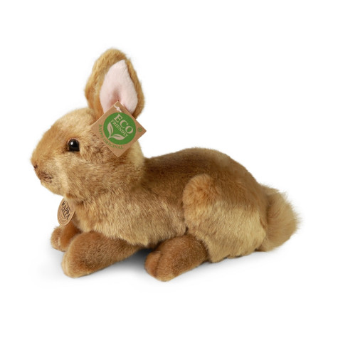 Rappa Plyšový králík hnědý ležící 23 cm ECO-FRIENDLY ~ 3