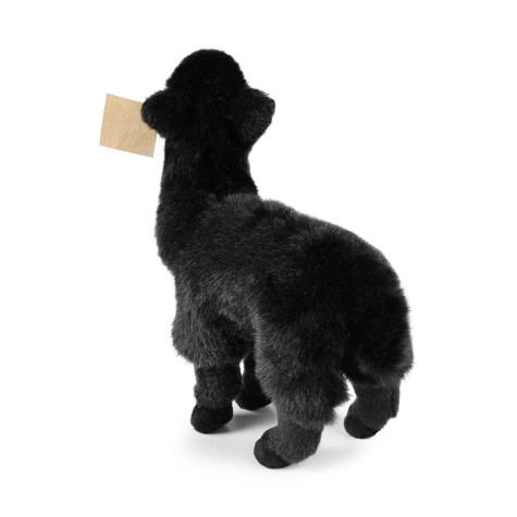 Rappa Plyšová lama alpaka černá 23 cm ECO-FRIENDLY ~ 4