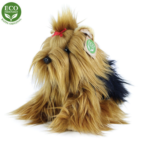 Rappa Plyšový pes Jorkšírský teriér sedící 23 cm ECO-FRIENDLY ~ 1