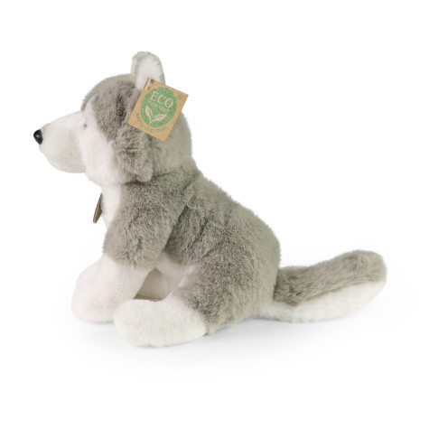 Rappa Plyšový pes husky sedící 23 cm SOFT COLLECTION, ECO-FRIENDLY ~ 3