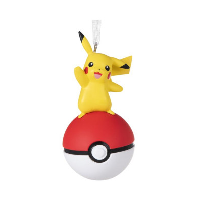 Albi Vánoční ozdoba - Pikachu a Pokeball