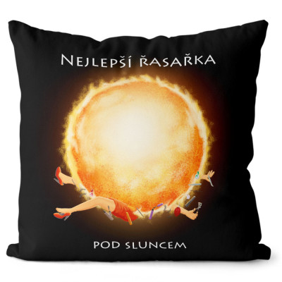 Polštář 40 x 40 cm - Nejlepší řasařka pod sluncem
