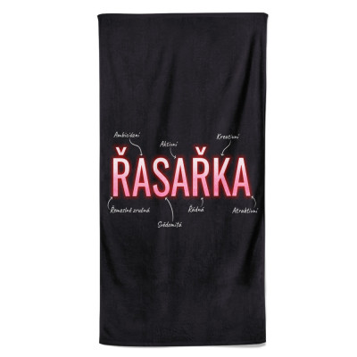 Osuška 140 x 70 cm - Řasařka - vlastnosti