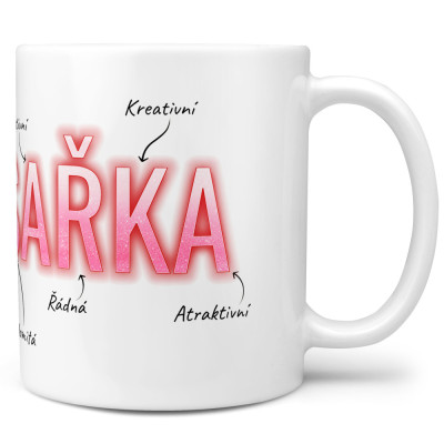 Hrnek 330 ml - Řasařka - vlastnosti