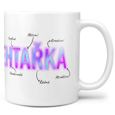 Hrnek 330 ml - Nehtařka - vlastnosti