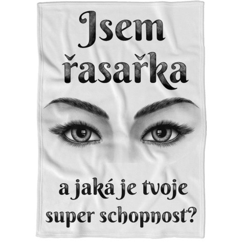 Deka 200 x 140 cm - Řasařka - superschopnost ~ 1