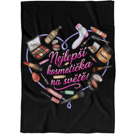 Deka 200 x 140 cm - Nejlepší kosmetička ~ 1