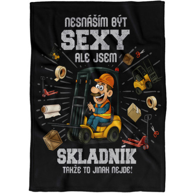 Deka 200 x 140 cm - Sexy skladník