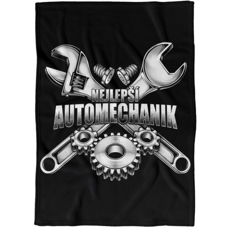 Deka 200 x 140 cm - Nejlepší automechanik ~ 1