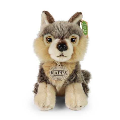 Rappa Plyšový vlk sedící 18 cm ECO-FRIENDLY ~ 2