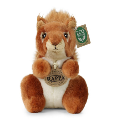 Rappa Plyšová veverka sedící 18 cm ECO-FRIENDLY ~ 2