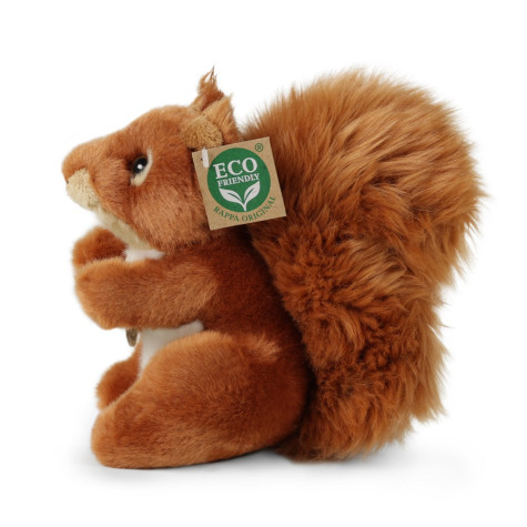 Rappa Plyšová veverka sedící 18 cm ECO-FRIENDLY ~ 3