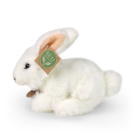 Rappa Plyšový králík bílý 18 cm ECO-FRIENDLY ~ 3